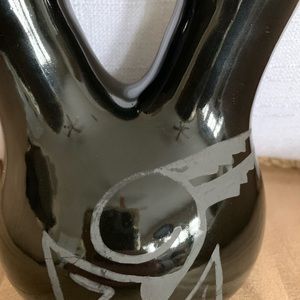 Cedar Mesa black wedding vase